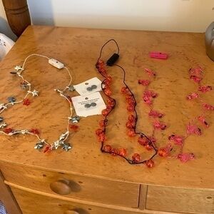 Fun family necklaces with batteries